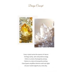 Natural Genuine Attract Wealth Yellow Clear Quartz Bracelet
