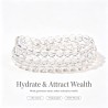 Natural Genuine Wealth Meaning Clear Quartz Bracelet