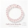 Natural Genuine Graceful Rose Clear Quartz Bracelet